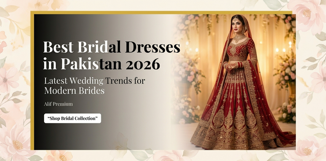 Best Bridal Dresses in Pakistan 2026 – Latest Trends for Every Bride