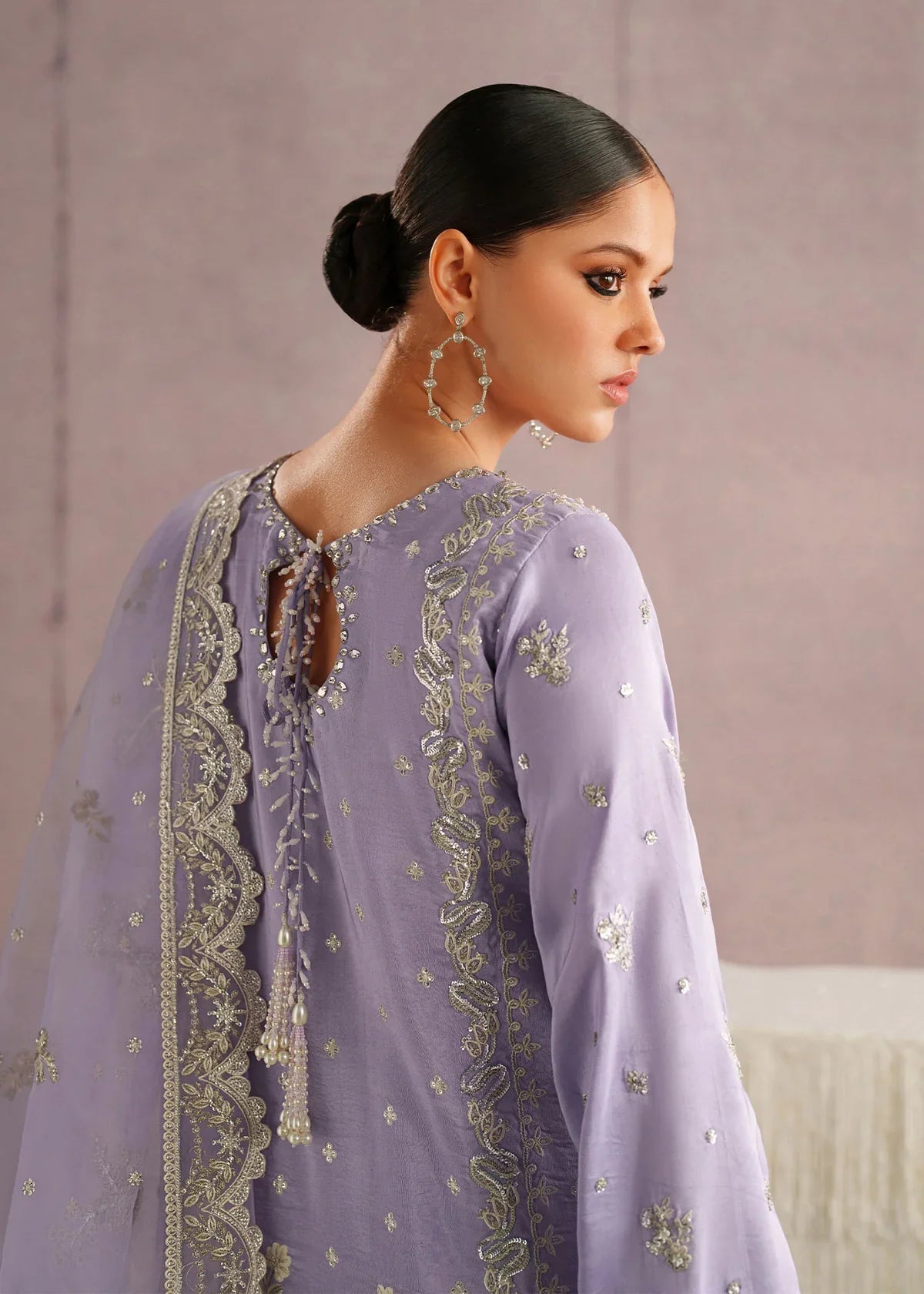 Zareen Women’s Embroidered 3‑Piece Ethnic Ensemble – Elegant Festive Outfit by Laam Premium